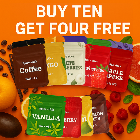 BUY TEN FLAVOURS, GET FOUR FREE