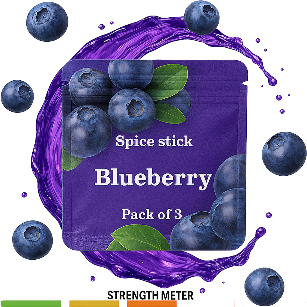 Blueberry Inhaler QUIT IT Flavour Cores – Refill Packs for Your Inhaler